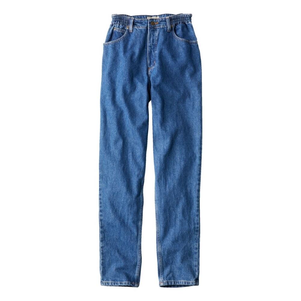 Women's Double L® Jeans, Ultra High-Rise Comfort Waist Tapered Leg - Size 8 Reg